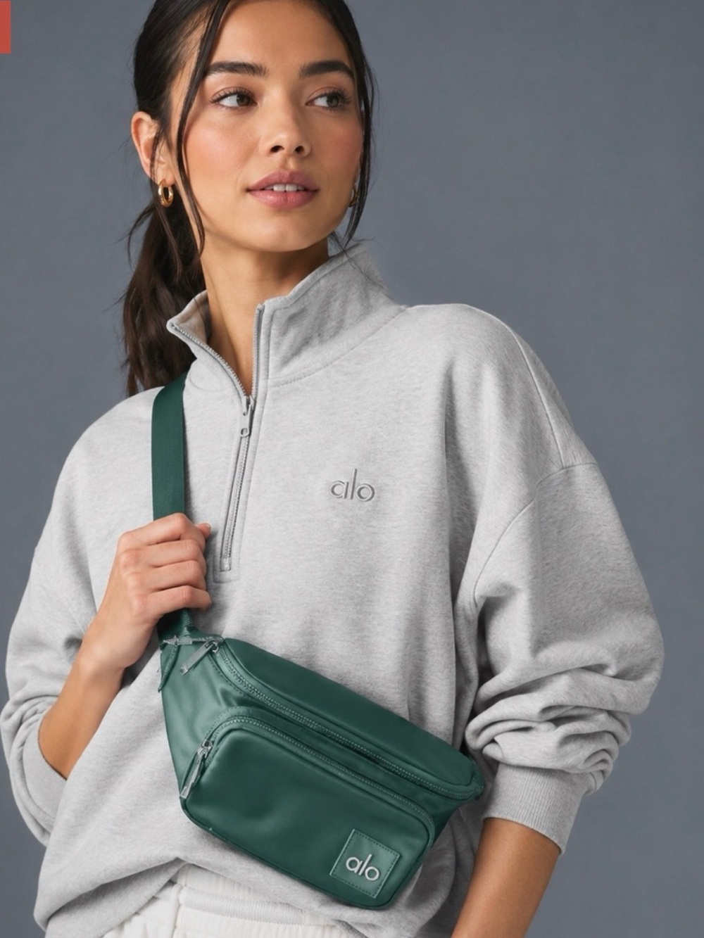ALO Yoga Winter Ivy nylon Belt Bag